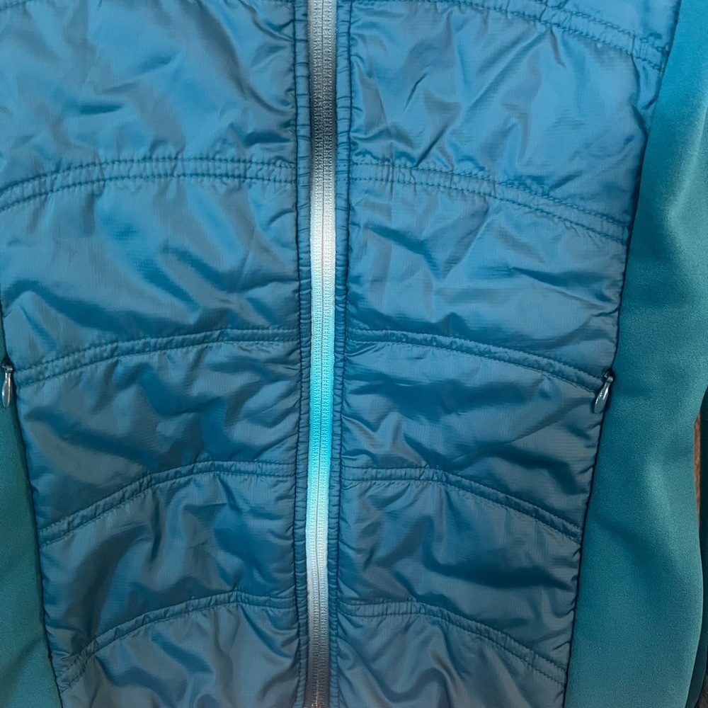 Women’s Athleta teal jacket. Size XXS.